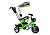 Велосипед Zilmer Бронз Люкс (3 колеса EVA 10/8' зелен., навес, передн. поручень, блокатор колёс)