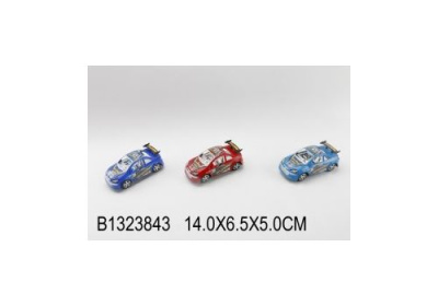 МАШИНА ИНЕРЦ. ЦВЕТ В АССОРТ В ПАК.