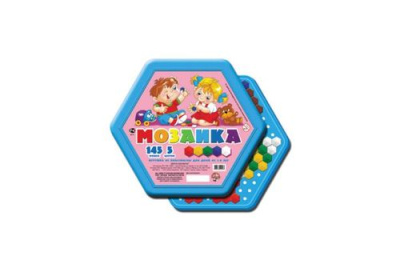 Мозаика (145шт) шестигранных фишек
