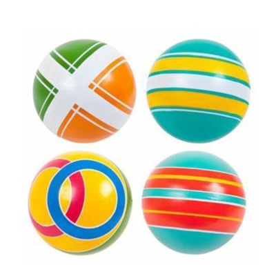 Мяч д 100мм Полоска