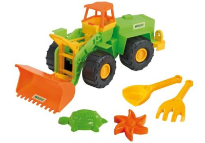 Экскаватор с набором для песка 5 эл.
