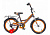 Велосипед 16' Black Aqua 1601-T светящиеся колеса