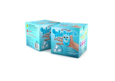 Набор Юный химик Жвачка для рук Ледяная свежесть