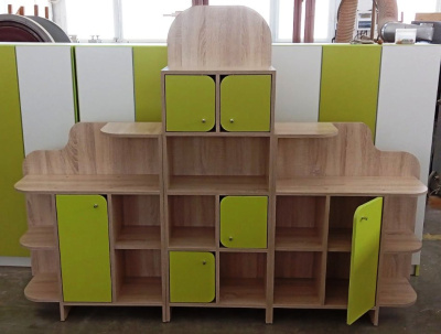 Стенка детская для игрушек ЛДСП 'Антошка'