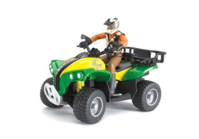Квадроцикл с гонщиком