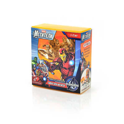 Набор для проведения экспериментов Marvel Мстители Тайная сила магнитов