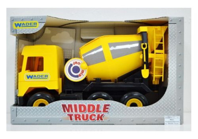 Бетоносмеситель Middle Truck желтый