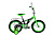 Велосипед 16' Black Aqua Hot-Rod светящиеся колеса