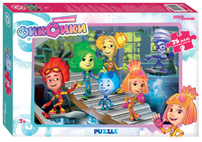 Мозаика 'puzzle' 35 MAXI 'Фиксики' (Аэроплан)