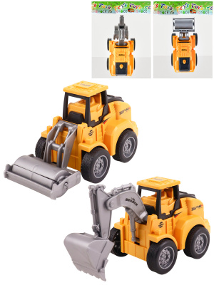 Машинка инерционная 'Городская техника'(13 см)(цвет-микс,в пакете) ( Арт. 2108178)