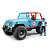 Внедорожник Cross Country Racer синий с гонщиком