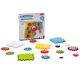 Конструктор на шестеренках КАЛЕЙДОСКОП 28дет. Bondibon